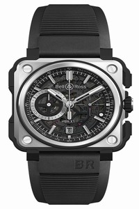 Replica BRX1-CE-TI-BLC Black Titanium Bell & Ross BR-X1 Chronograph 45mm Mens Watch