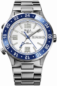 Replica DG3030B-S6CJ-WH Ball Watch Roadmaster Marine GMT 40mm Mens Watch