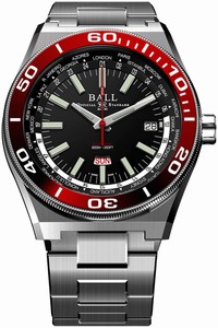 Replica DG3032A-S-BKRD Ball Watch Roadmaster Worldtime 42mm Mens Watch