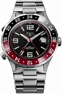 Replica DG3038A-S1C-BK Ball Watch Roadmaster Pilot GMT 40mm Mens Watch