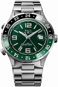 Replica DG3038A-S3C-GR Ball Watch Roadmaster Pilot GMT 40mm Mens Watch