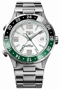 Replica DG3038A-S3C-WH Ball Watch Roadmaster Pilot GMT 40mm Mens Watch