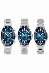 Replica Great Barrier Reef III Clean Ocean Blue Whale Oris Ocean Trilogy Set Aquis Mens Watch