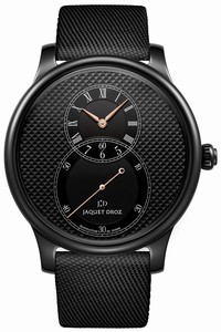 Replica j003035540 Clous de Paris Jaquet Droz Grande Seconde Ceramic 44mm Mens Watch