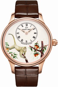 Replica j005013208 MONKEY Jaquet Droz Les Ateliers d'Art Petite Heure Minute Enamel Painting 39mm Midsize Watch