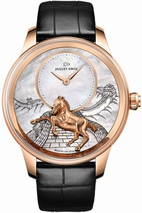 Replica j005023275 HORSE Jaquet Droz Les Ateliers d'Art Petite Heure Minute Relief Mens Watch