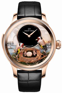 Replica J031033204 LAKE GENEVA Jaquet Droz Les Ateliers d'Art Automata THE BIRD REPEATER Mens Watch