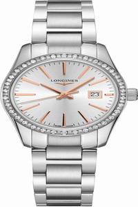 Replica L2.286.0.72.6 L22860726 Longines Conquest Classic Quartz 29.5mm Ladies Watch