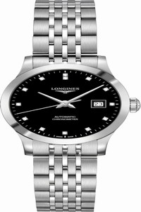 Replica L2.321.4.57.6 L23214576 Longines Record 30mm Ladies Watch