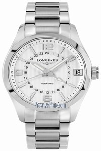 Replica L2.799.4.76.6 Longines Conquest Classic Automatic GMT 42mm Mens Watch