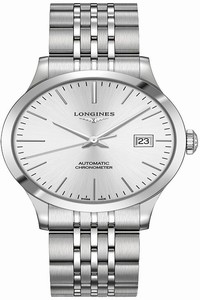 Replica L2.820.4.72.6 L28204726 Longines Record 38.5mm Midsize Watch