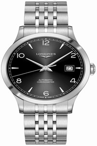 Replica L2.821.4.56.6 L28214566 Longines Record 40mm Mens Watch