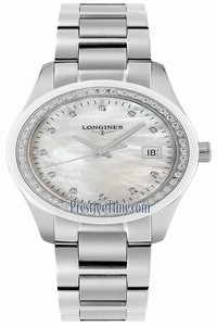 Replica L2.387.0.87.6 L23870876 Longines Conquest Classic Quartz 36mm Ladies Watch
