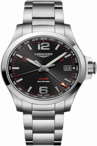 Replica L3.718.4.56.6 L37184566 Longines Conquest V.H.P. GMT 41mm Mens Watch