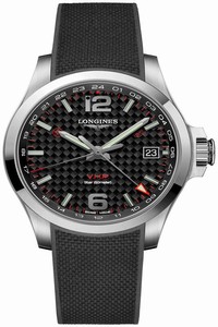 Replica L3.718.4.66.9 L37184669 Longines Conquest V.H.P. GMT 41mm Mens Watch