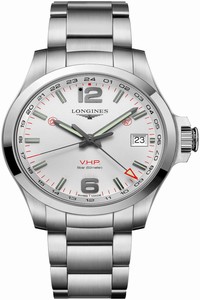 Replica L3.718.4.76.6 L37184766 Longines Conquest V.H.P. GMT 41mm Mens Watch