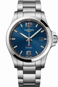 Replica L3.726.4.96.6 L37264966 Longines Conquest V.H.P 43mm Mens Watch