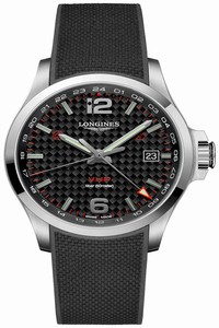 Replica L3.728.4.66.9 L37284669 Longines Conquest V.H.P. GMT 43mm Mens Watch