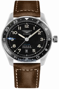 Replica L3.812.4.53.2 L38124532 Longines Spirit Zulu Time 42mm Mens Watch