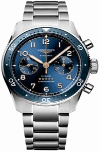 Replica L3.821.4.93.6 L38214936 Longines Spirit Flyback Chronograph 42mm Mens Watch