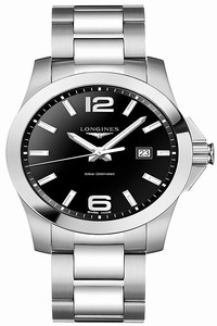 Replica L3.760.4.56.6 Longines Conquest Quartz 43mm Mens Watch