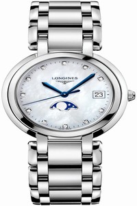 Replica L8.116.4.87.6 L81164876 Longines PrimaLuna Quartz 34mm Ladies Watch