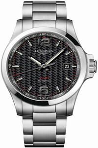 Replica L3.726.4.66.6 L37264666 Longines Conquest V.H.P. 43mm Mens Watch