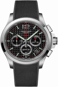Replica L3.717.4.66.9 L37174669 Longines Conquest V.H.P. Chronograph 42mm Mens Watch