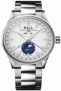 Replica NM3016C-S1J-WH Ball Watch Engineer II Moon Calendar 40mm Mens Watch