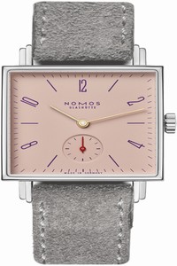 Replica 493 Pearl Sapphire Crystal Back Nomos Glashutte Tetra 29.5mm Square Midsize Watch