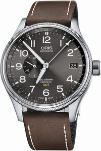 Replica 01 748 7710 4063-07 5 22 05FC Oris Big Crown ProPilot GMT Small Seconds 45mm Mens Watch