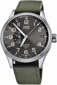 Replica 01 748 7710 4063-07 5 22 14FC Oris Big Crown ProPilot GMT Small Seconds 45mm Mens Watch