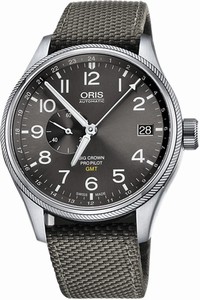 Replica 01 748 7710 4063-07 5 22 17FC Oris Big Crown ProPilot GMT Small Seconds 45mm Mens Watch