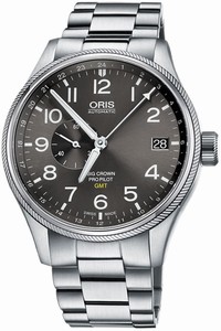 Replica 01 748 7710 4063-07 8 22 19 Oris Big Crown ProPilot GMT Small Seconds 45mm Mens Watch
