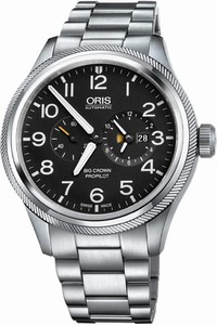 Replica 01 690 7735 4164-07 8 22 19-1 Oris Big Crown ProPilot Worldtimer Mens Watch
