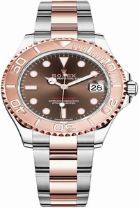 Replica 268621 Chocolate Rolex Yacht-Master 37mm Ladies Watch