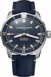 Replica 8163-175/93 Ulysse Nardin Diver 42mm Mens Watch