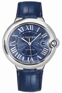 Replica wsbb0027 Cartier Ballon Bleu 42mm Mens Watch