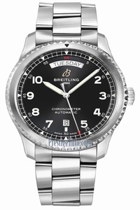 Replica a45330101b1a1 Breitling Aviator 8 Automatic Day Date 41 Mens Watch