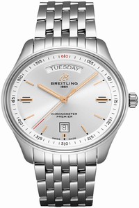 Replica a45340211g1a1 Breitling Premier Automatic Day Date 40 Mens Watch