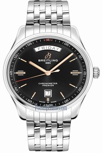 Replica a45340241b1a1 Breitling Premier Automatic Day Date 40 Mens Watch