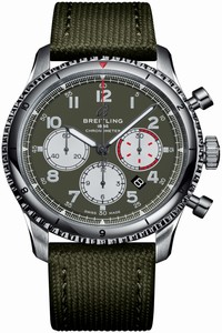 Replica ab01192a1L1x2 Breitling Aviator 8 B01 Chronograph 43 Curtiss Warhawk Mens Watch