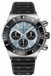 Replica pb0136251c1s1 Ice Blue Breitling Super Chronomat B01 44mm Mens Watch