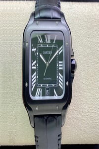 Replica Cartier Santos WSSA0039 GF Factory Cowhide Strap