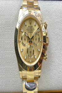 Replica Rolex Daytona M116508-0003 BT Factory Yellow Gold