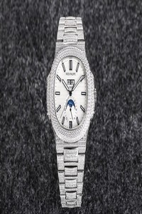 Replica Patek Philippe Nautilus 5726 R8 Factory Gypsophila Diamond White Dial