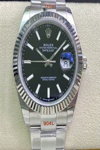 Replica Rolex Datejust M126334-0017 EW Factory Stainless Steel