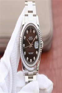 Replica Rolex Datejust M126334-0011 EW Factory Black Dial