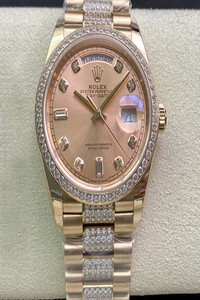 Replica Rolex Day Date M128345RBR-0020 EW Factory Rose Gold
