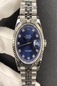 Replica Rolex Datejust M126234-0037 EW Factory 18ct White Gold